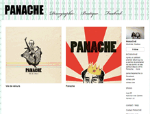 Tablet Screenshot of panachepanache.ca